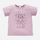Koszulka dziecięca dla dziewczynki Pinokio Magic Vibes 80 cm Różowa (5901033296949) - obraz 1