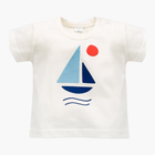 Футболка дитяча Pinokio Sailor T-shirt 98 см Ecru-Print (5901033304149) - зображення 1
