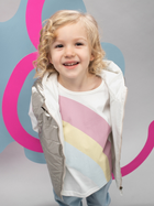 Дитяча футболка з довгими рукавами для дівчинки Pinokio Romantic Longsleeve Blouse 86 см Екрю (5901033287732) - зображення 5