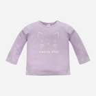 Дитяча футболка з довгими рукавами для дівчинки Pinokio Lilian Blouse 110 см Фіолетова (5901033305214) - зображення 1