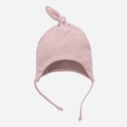 Чепчик Pinokio Romantic Bonnet 42-44 см Pink (5901033288166) - зображення 1