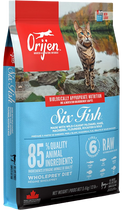 Sucha karma dla kota Orijen Six Fish 5.4 kg (0064992281540) - obraz 1