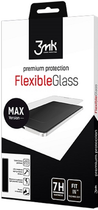 Гібридне скло з посиленими краями 3MK FlexibleGlass Max для iPhone 7/8 Plus X Black (5903108032353) - зображення 1