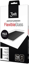 Гібридне скло з посиленими краями 3MK FlexibleGlass Max для iPhone Xr Black (5903108038010)