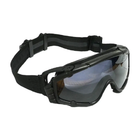 Тактические очки маска FMA Si-Ballistic Googgles с охлаждением Black (885601) Kali - изображение 2