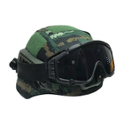Тактические очки маска FMA Si-Ballistic Googgles с охлаждением Black (885601) Kali - изображение 5