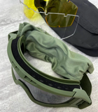 Тактические защитные очки 11-0 + 3 сменные линзы в комплекте (110349) Kali - изображение 4