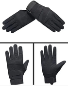 Перчатки защитные на липучке FQ16S003 Черный XL (16296) Kali - изображение 3