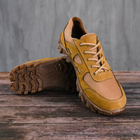 Кросівки чоловічі тактичні літні сітка ЗСУ (ЗСУ) 7103 42 р 27 см коричневі - зображення 6