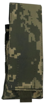 Армейский подсумок для автоматного магазина, рожка, обоймы Ukr Military 9х20х3 см Камуфляж Пиксель 000221720 - изображение 3