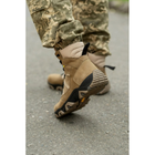 Ботинки мужские Maletskiy высокие тактические из нубука на меху 42 27.8 см Бежевые - изображение 5