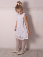 Дитяча сукня для дівчинки Look Made With Love 121B 122/128 см Біла (5903999312039) - зображення 2