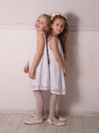 Підліткова сукня для дівчинки Look Made With Love 121B 140/146 см Біла (5903999312114) - зображення 3