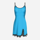 Koszula nocna DKaren Slip Emma XL Turquoise (5901780696177) - obraz 2