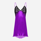 Koszula nocna DKaren Slip Evelyn M Violet (5902686576358) - obraz 1