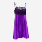 Koszula nocna DKaren Slip Ismena 2XL Violet (5902686591795) - obraz 1