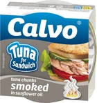 Тунець Calvo для сендвічів копчений 142 г (8410090031464)