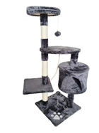 Кігтедралка, будиночок, дряпка для кішок AVKO CatTree 1049 Grey