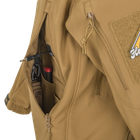 Куртка SoftShell Helikon-Tex Gunfighter SharkSkin Coyote XL - изображение 7