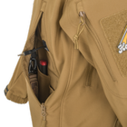 Куртка SoftShell Helikon-Tex Gunfighter SharkSkin XXXL Coyote - зображення 10