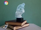 Ночник-светильник 3D "Мыслитель" 3DTOYSLAMP 24х13 см 000262379