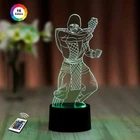 Ночник-светильник 3D "Ассасин" 3DTOYSLAMP 25х11 см 000262457