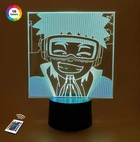 Ночник-светильник 3D "Учиха Обито" 3DTOYSLAMP 25х14 см 000262654
