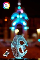 Ночник-светильник 3D "Коралловая рыбка" 26х17 см 3DTOYSLAMP (2000002620518)