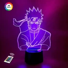 Ночник-светильник 3D "Наруто 2" 3DTOYSLAMP 25х18 см 000262726