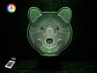 Нічник-світильник 3D "Ведмідь" 24х19 см 3DTOYSLAMP (2000002620570)