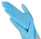 Нітрилові рукавички SafeTouch® Advanced Slim Blue без пудри Розмір L 100 шт - изображение 1