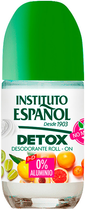 Dezodorant Instituto Espanol Detox 0% Aluminium Roll On 75 ml (8411047109090) - obraz 1