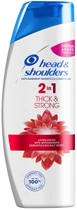 Шампунь Head & Shoulders Thick & Strong 2 in 1 Shampoo and Conditioner for Dandruff 360 мл (4084500257573) - зображення 1