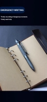 Багатофункціональна тактична ручка Сталевий склобій Witrue TP-001 - зображення 4
