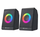 Компьютерные колонки Kisonli X12 RGB, 6Вт, для ПК и ноутбука