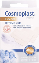 Пластирі Cosmoplast Ultrasensible Band-Aids Without Pain 10 шт (4046871009571) - зображення 1