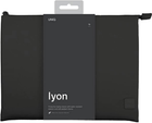 Pokrowiec na laptopa Uniq Lyon Sleeve 16" Midnight black (8886463684900) - obraz 3