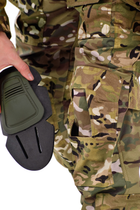 Зимові військові тактичні штани мультикам камуфляж із регульованими наколінниками SPARTAN 62 - зображення 5