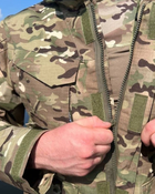 Тактическая куртка Han-Wild M65 с капюшоном размер S мультикам Осень-Весна - изображение 5