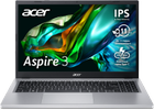 Ноутбук Acer Aspire 3 A315-24P-R3V1 (NX.KDEEU.01S) Pure Silver / AMD Ryzen 3 7320U / RAM 8 ГБ / SSD 512 ГБ / Зарядка через Type-C - изображение 2