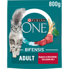 Сухий корм для дорослих котів Purina One яловичина та цільні зерна 800 г (8002205871388) - зображення 3