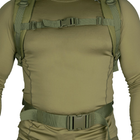 Тактический вместительный рюкзак с влагозащитным чехлом Camotec Foray Олива - изображение 5