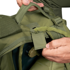 Тактический вместительный рюкзак с влагозащитным чехлом Camotec Foray Олива - изображение 13