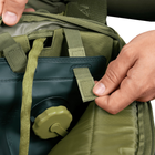 Тактический вместительный рюкзак с влагозащитным чехлом Camotec Foray Олива - изображение 14
