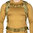 Тактический вместительный рюкзак с влагозащитным чехлом Camotec Foray Multicam - изображение 5
