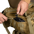 Тактический вместительный рюкзак с влагозащитным чехлом Camotec Foray Койот - изображение 7