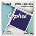 Струни для акустичної гітари Orphee QA150 85/15 Bronze Extra Light 10-50
