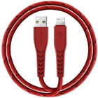 Кабель для зарядки Energea Nyloflex USB - Lightning Charge and Sync C89 MFI 1.5 м Red (6957879423697)