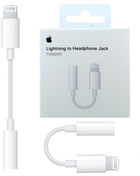 Адаптер Apple від роз'єму Lightning до роз'єму для навушників 3.5 мм (190198001795) - зображення 1