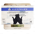 Нитриловые перчатки Alexpharm, плотность 3.4 г. - черные (100 шт) - изображение 7